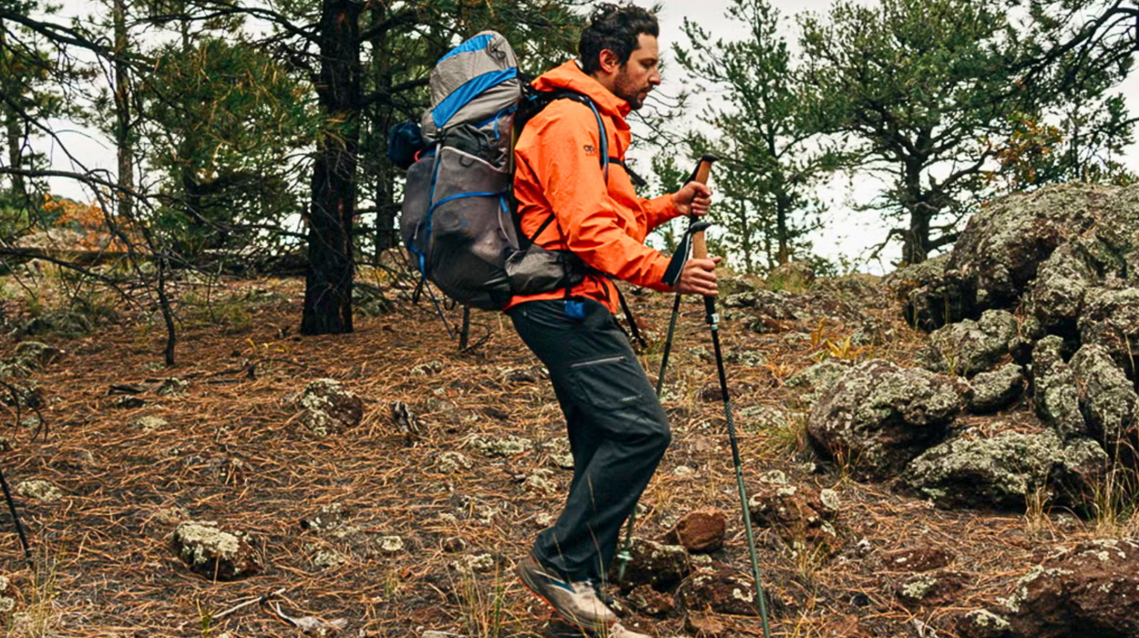HIKING POLES IMPROVE STABILITY