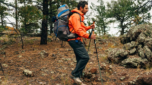 HIKING POLES IMPROVE STABILITY