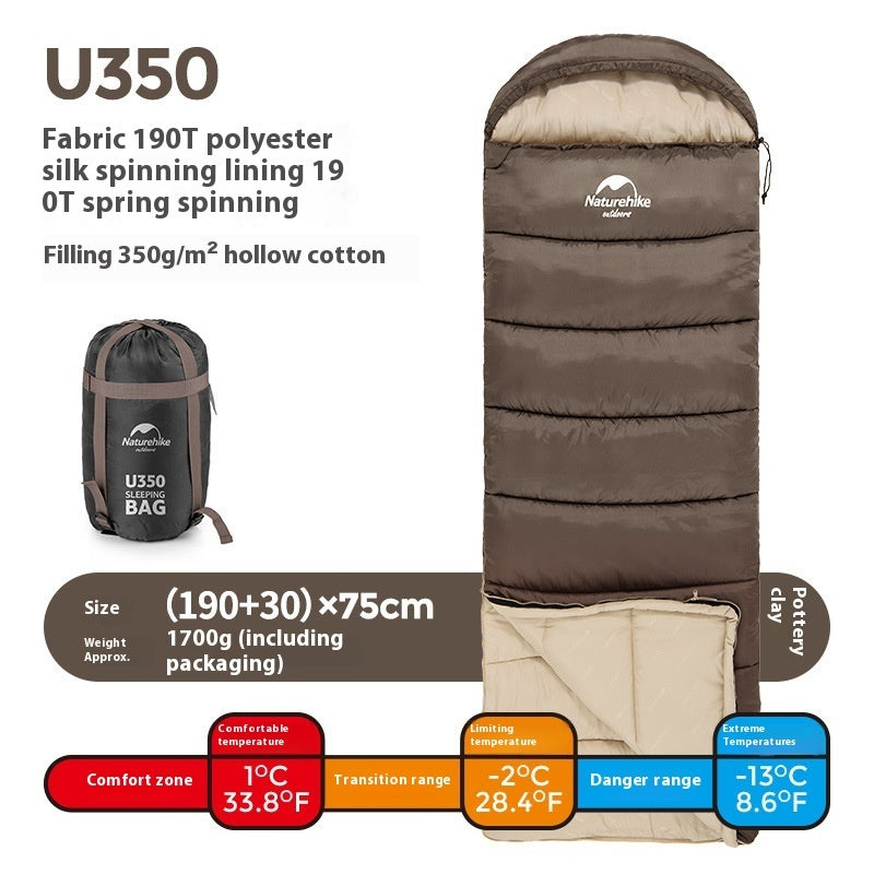 Unleash Your Outdoor Adventures with the Naturehike Hooded Winter Sleeping Bag