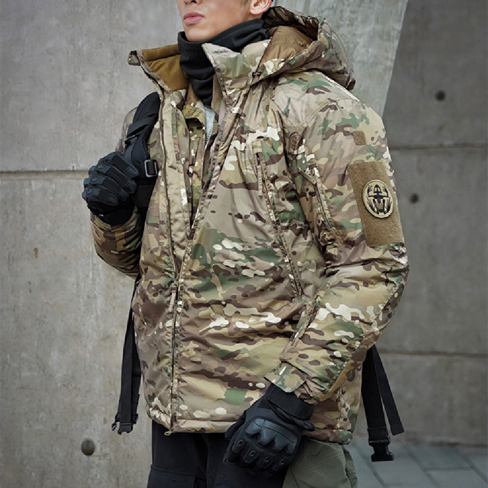 Discover the Ultimate in Comfort and Functionality with Our Waterproof and Warm Camouflage Cotton Jacket