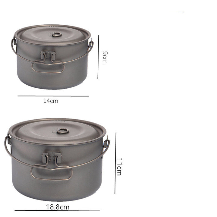 Discover the Convenience of Our Ultralight Foldable Camping Cookware Set